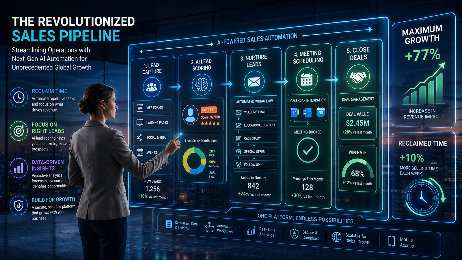 Sales Automation for Business Leaders: How to Streamline Your Pipeline for Maximum Growth